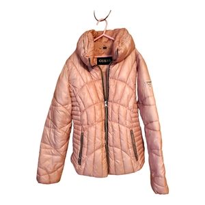 Women’s Guess Jacket, Size M, Pink